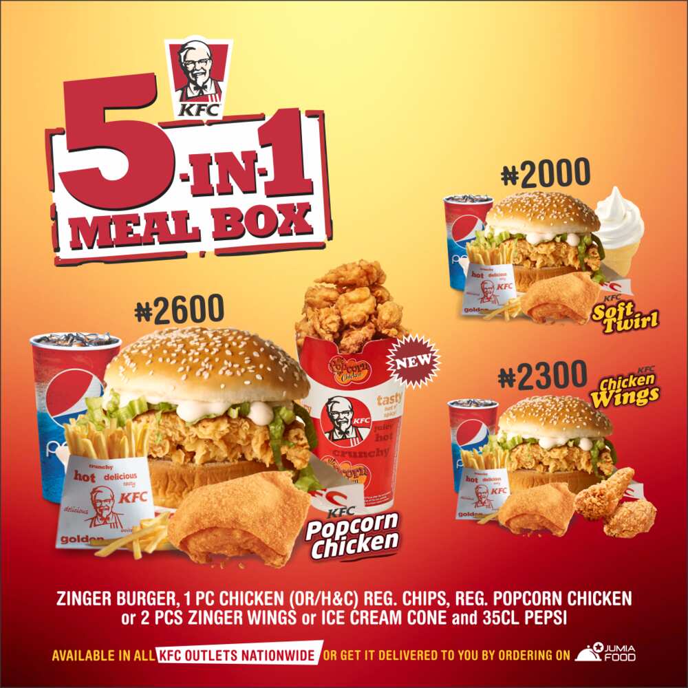KFC’s new addition to the 5-in-1 meal box family