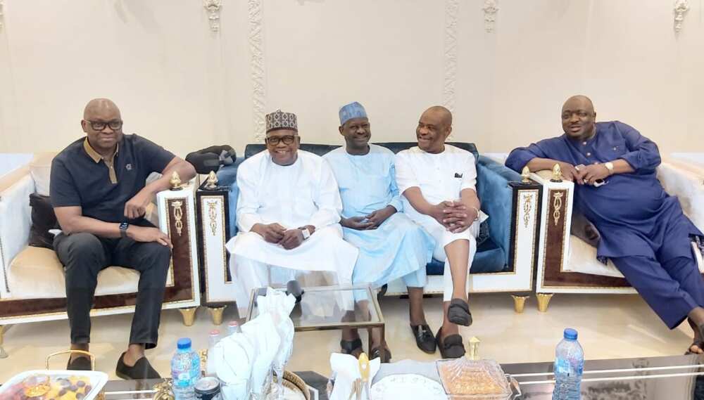 Dankwambo, Wike, Fayose, Goje, Aduda