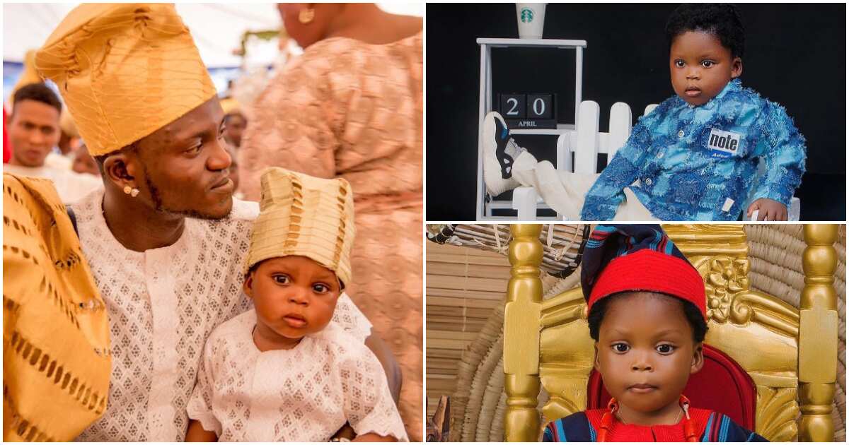 Photos: How Portable Zazu sweetly celebrated his second son's birthday