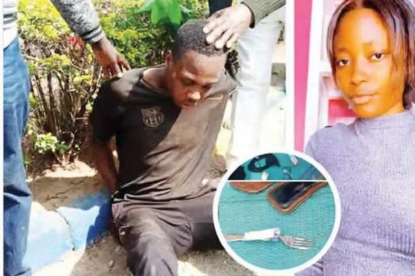 20-year-old Moses Oko arrested for the alleged murder of Jennifer Anthony in Jos