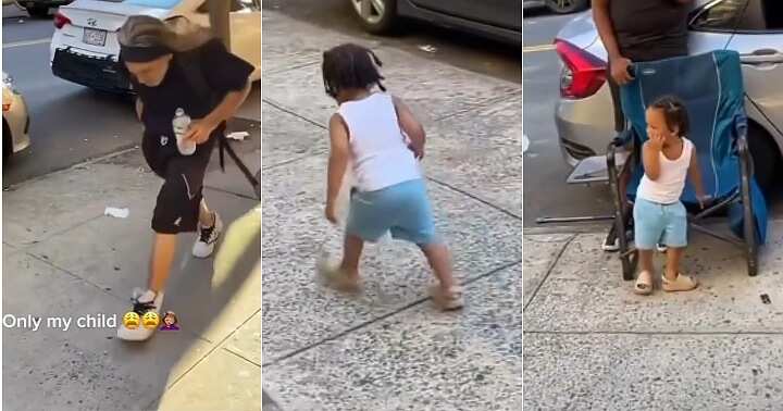 Little Boy Walks Like Old Man in Funny Video, People React 