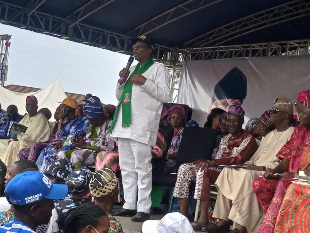 A former governor of Ogun State, Otunba Gbenga Daniel, Asiwaju Ahmed Bola Tinubu, APC, 2023 elections, Ogun state