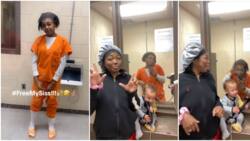 "So cute": Lady visits younger sister in prison, dances happily with her in touching video