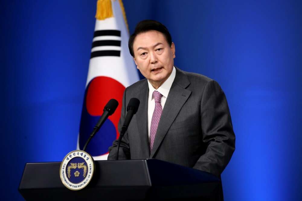 South Korea's President Yoon Suk-yeol is battling record-low approval ratings after just three months on the job