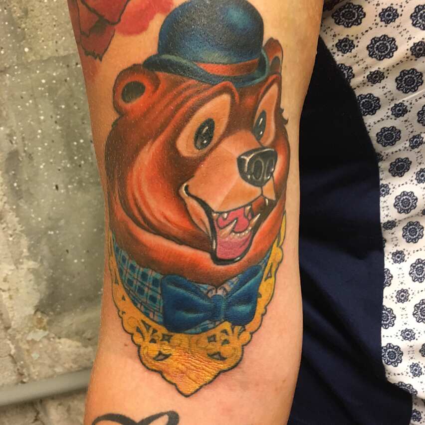 bear tattoo