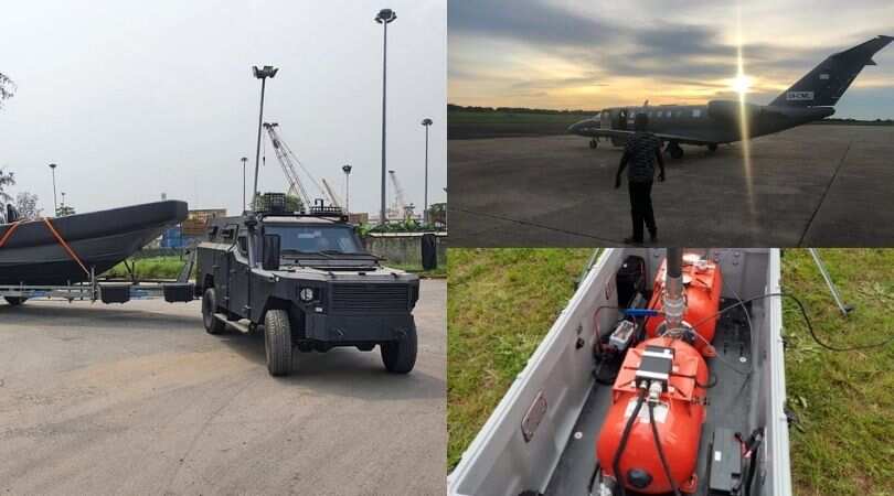 Deep Blue Project: 8 military equipment ordered by FG berths in Nigeria