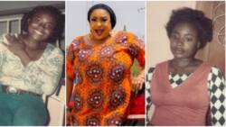 Nobody should laugh o: Plus sized Foluke Daramola warns as she shares lovely photos of when she was slim