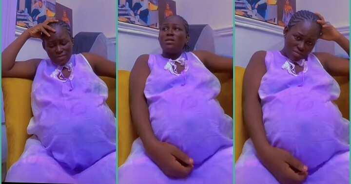 Watch video as pregnant woman expresses fears about her unborn baby