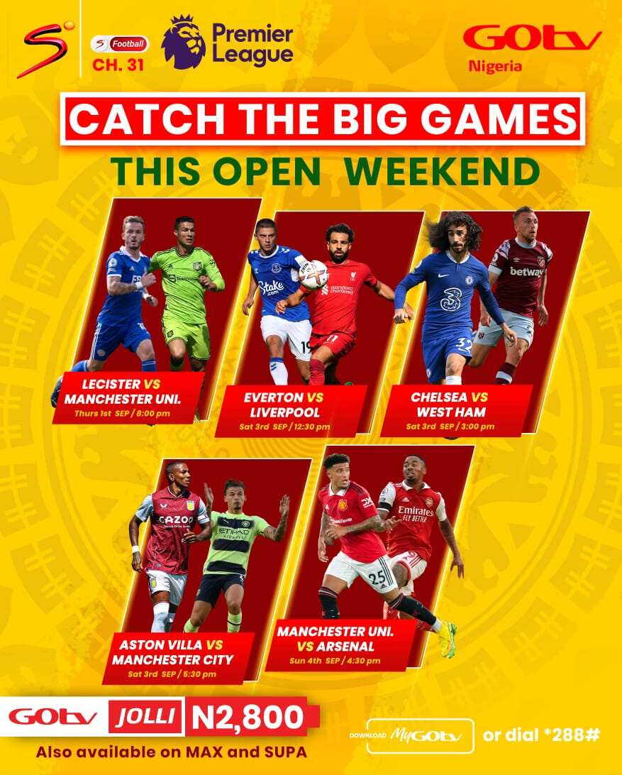 Open Weekend: Premier League Action like Never Before Comes Alive on DStv & GOtv