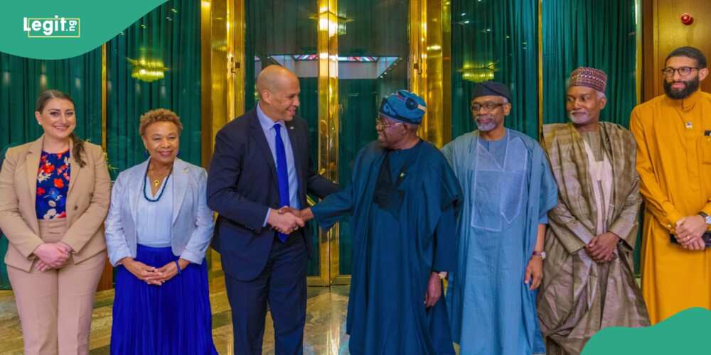 President Tinubu receives US congressional delegation President Tinubu receives US congressional delegation