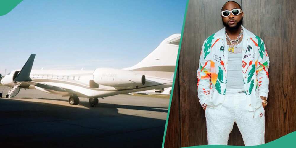 Davido and his three private jets.