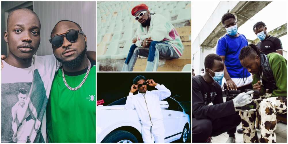 Celebrities Davido's deceased photographer, Fortunate, worked with