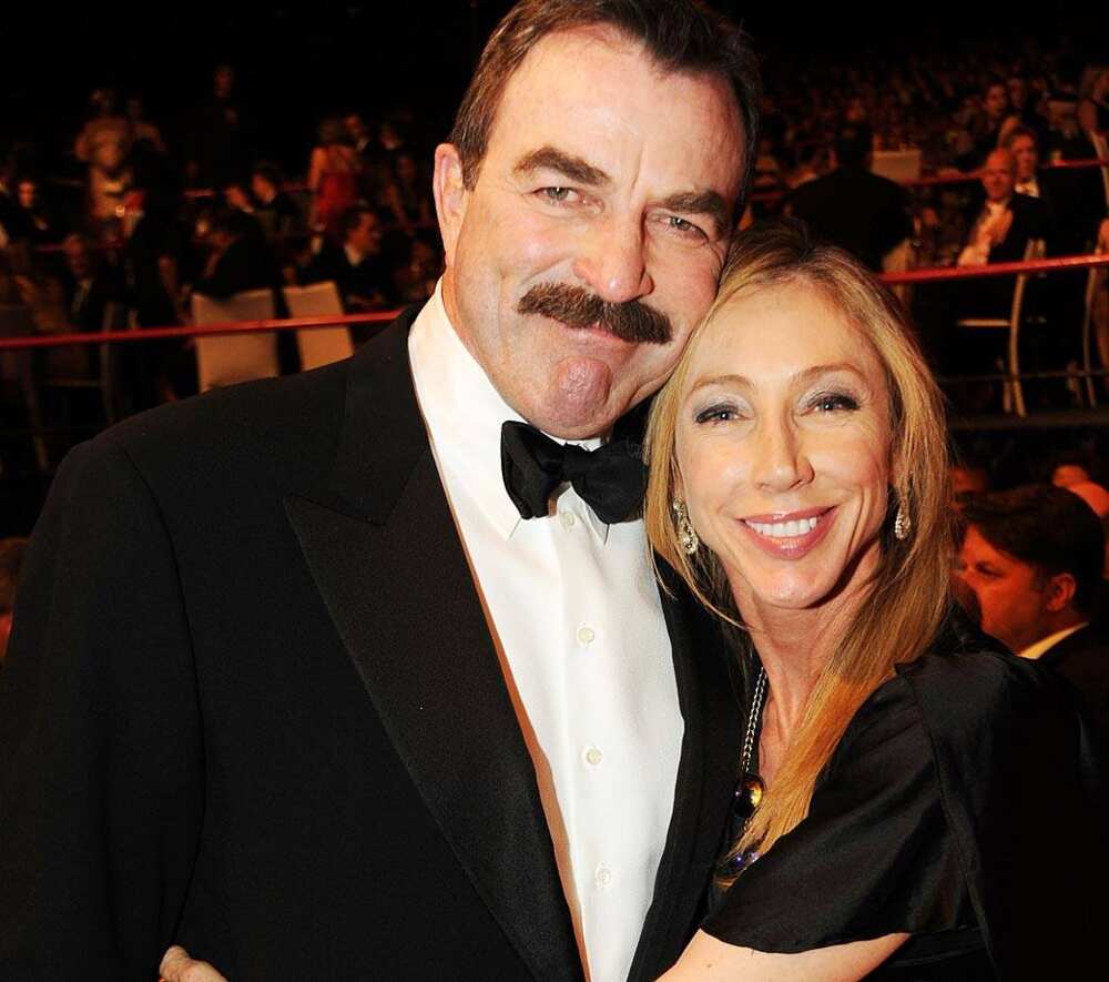 Actor Tom Selleck And Wife Jillie Mack Attend The Wom - vrogue.co