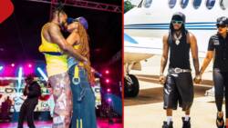 Diamond Platnumz, Zuchu lock lips publicly amid breakup rumours, he asks her to have kid with him