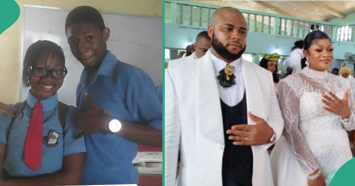 Photo: This man and his wife attended the same secondary school