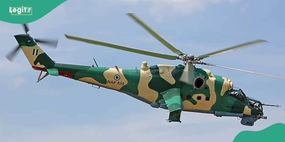 NAF helicopter crashes in Kaduna, eyewitnesses speak