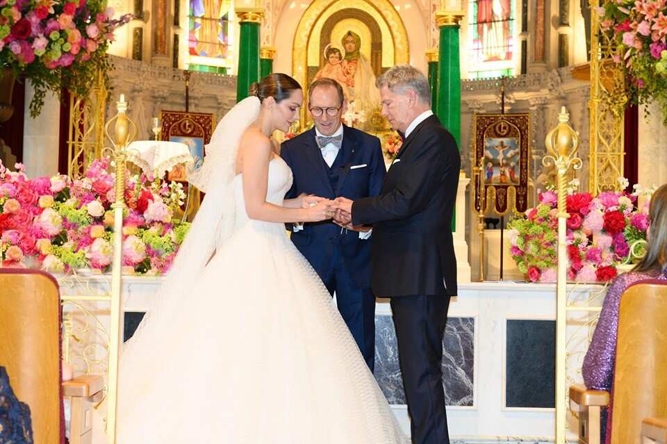 Katharine McPhee and David Foster