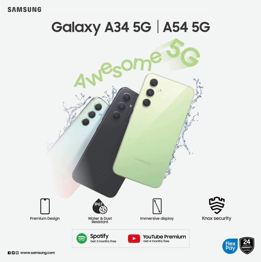 The Samsung Galaxy A54 5G and Galaxy A34 5G: Awesome Experiences for All