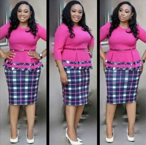 Latest office skirt designs you will adore - Legit.ng