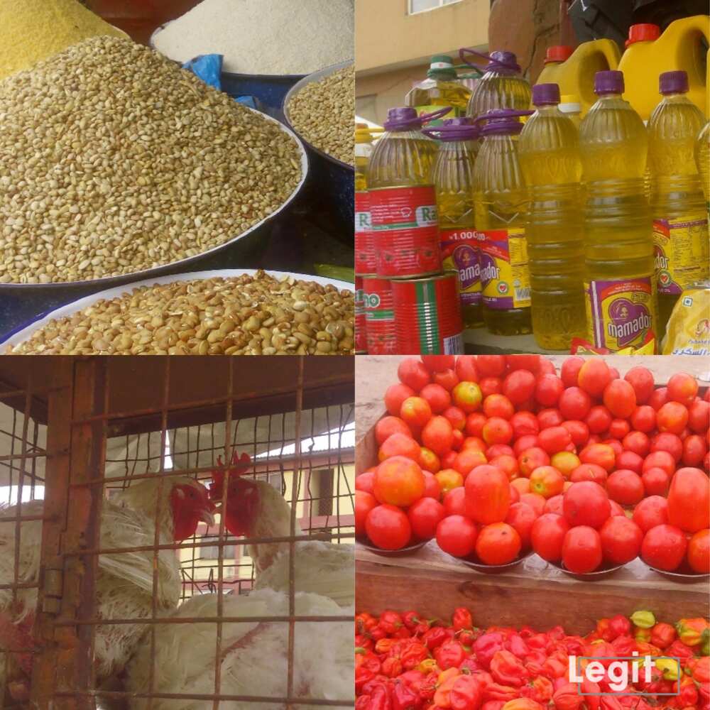 Selling foodstuff items during festive period is one business idea that one cannot run at a loss. Photo credit: Esther Odili