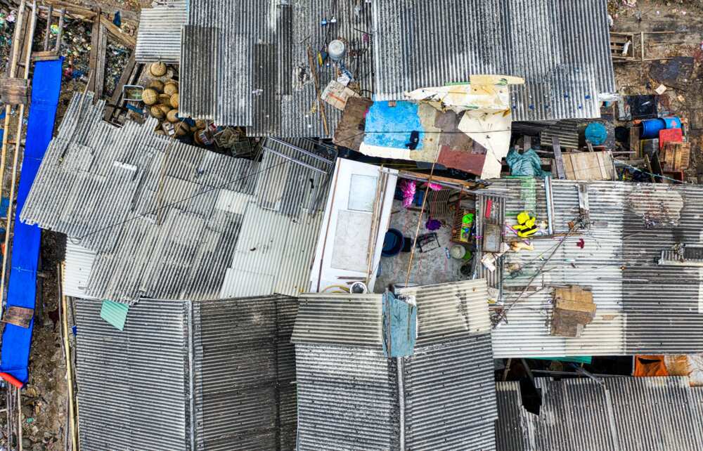 A slum where the poorest persons in the world live A slum where the poorest persons in the world live