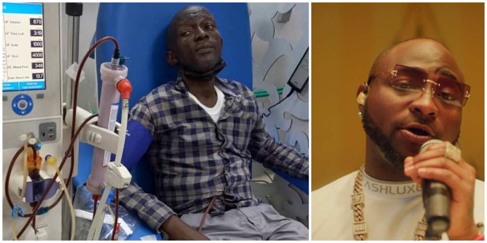 Man begs Nigerians to help tell Davido to help save his life, claims he is from the singer's hometown