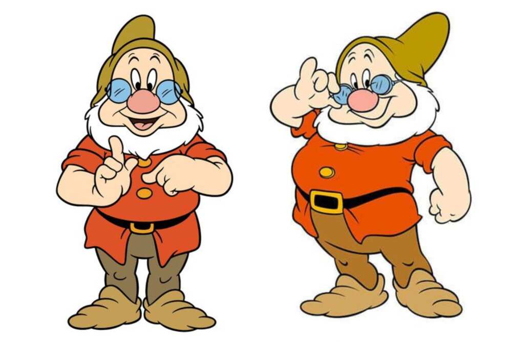 Male cartoon characters with glasses Male cartoon characters with glasses