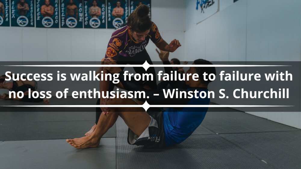 Wrestling quote about success