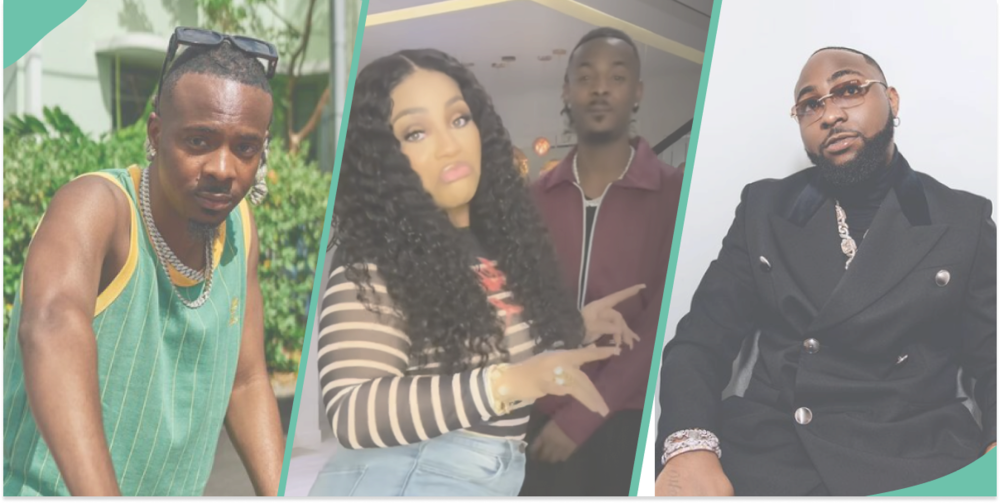 Young Jonn and Davido's cousin spark dating rumours