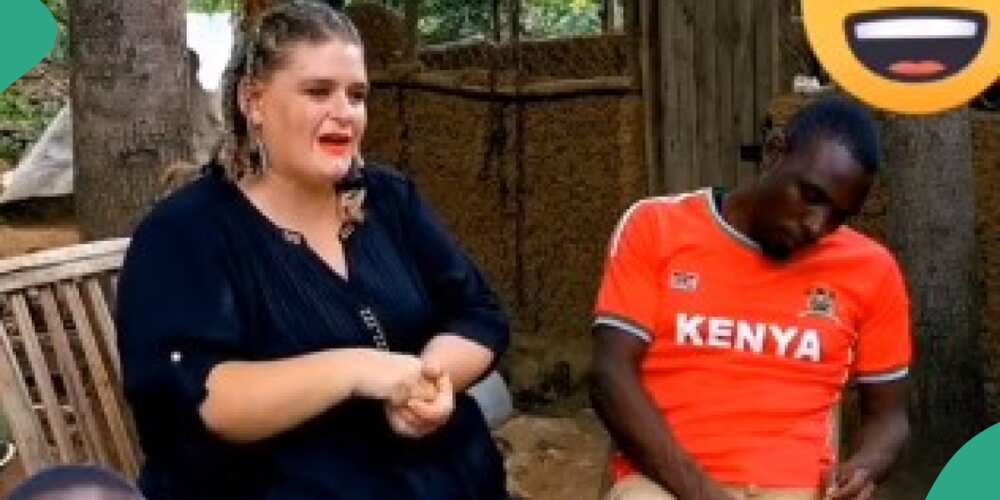 After quitting her job and selling her belongings in America, white woman weds man in village