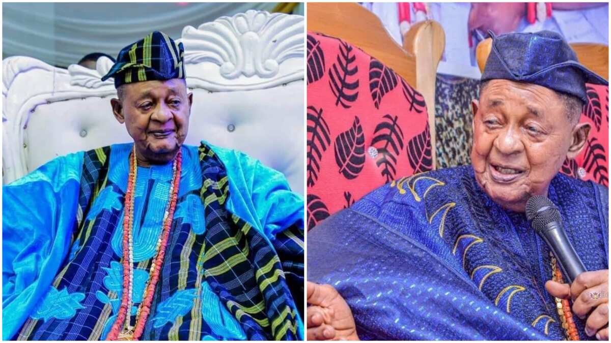 Videos emerge as traditionalists perform final burial rites on Alaafin of Oyo Oba Adeyemi's remains at Bara