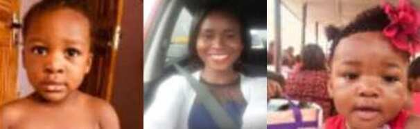 Mum and her 3 kids declared missing in Lagos actually fled from abusive husband (photos)