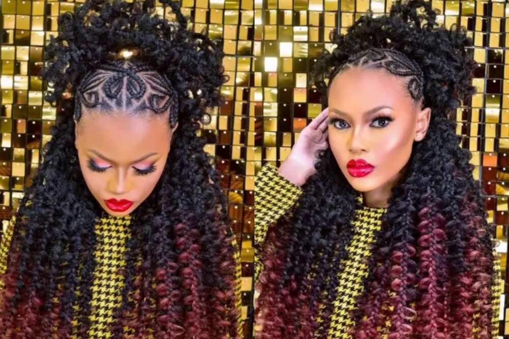 Top 60 goddess braids styles for 2024 for trendy ladies (pictures) 