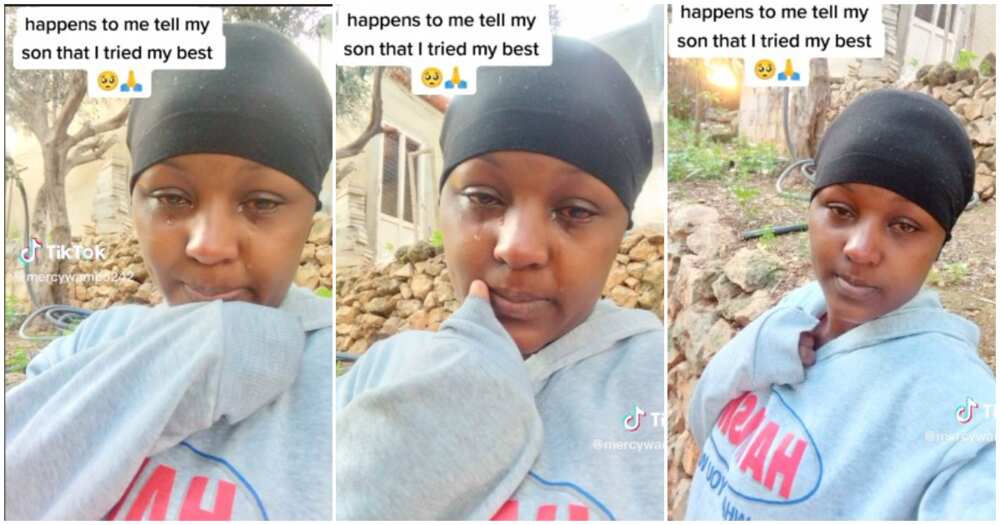 Woman drops sad post, wman shares rare pictures of herself
