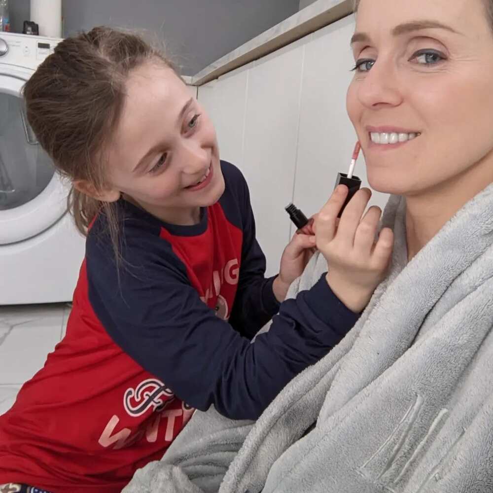 Marie-Andrée Poulin et sa fille Marie-Andrée Poulin et sa fille