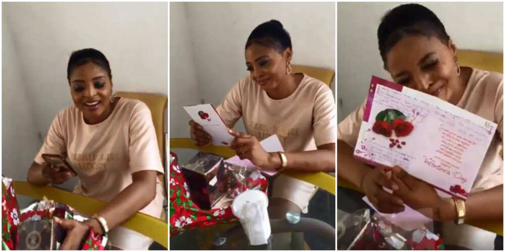 Valentine: Singer Oritsefemi’s daughter pampers step mum Nabila Fash