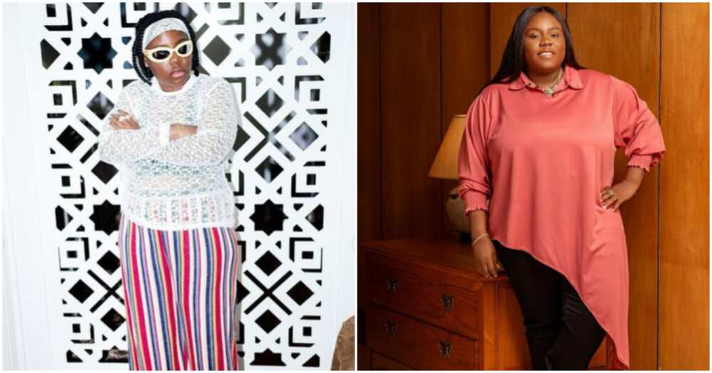 Singer Teni says she lost 75 pounds.