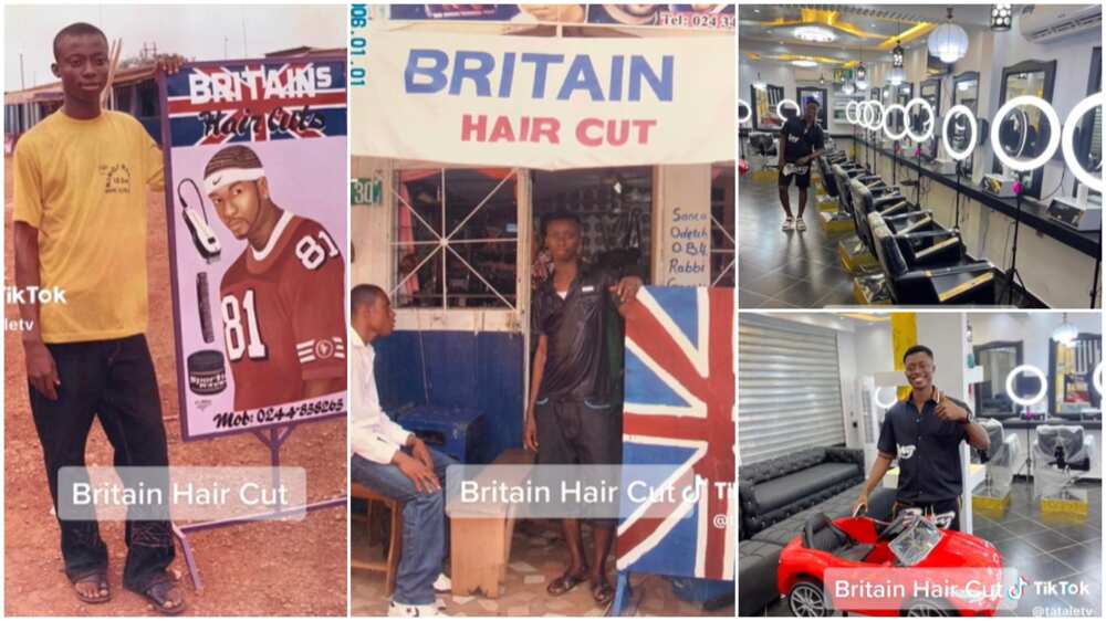 Throwback photos of barber/man made it in life.