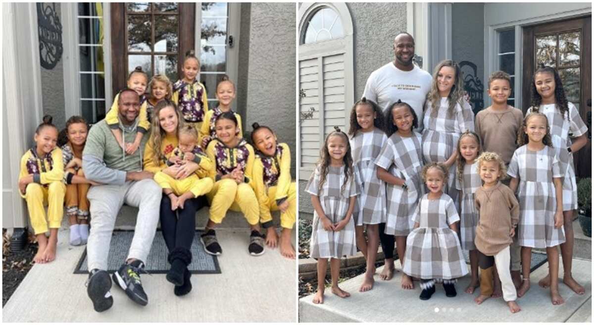 Mother of 9 Reʋeals She's Pregnant Again, Surprises Her Children As Cute Video Goes Viral on Twitter - Legit.ng