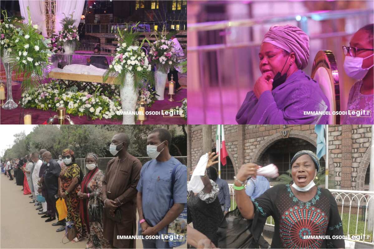 Grief, tears as more photos emerge from TB Joshua's lying-in-state