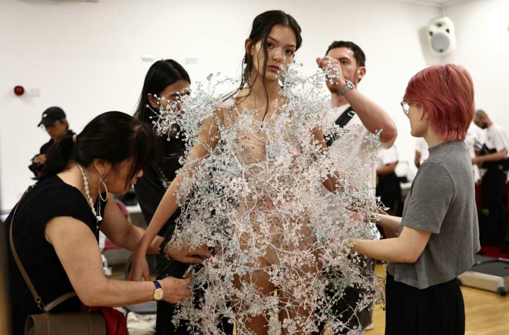 Susan Fang has created futuristic designs with a weightless, floating appearance Susan Fang has created futuristic designs with a weightless, floating appearance