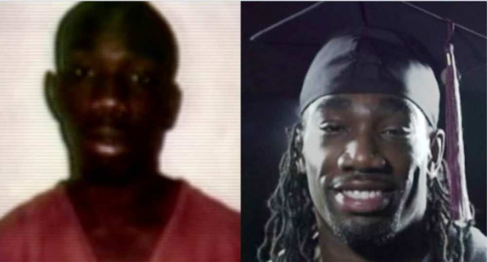 Man jailed for 5 years on death row graduates from university with degree (photo)