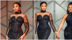 Celebrity fashion: Kiki Osinbajo and friend dazzle in elegant black ensembles