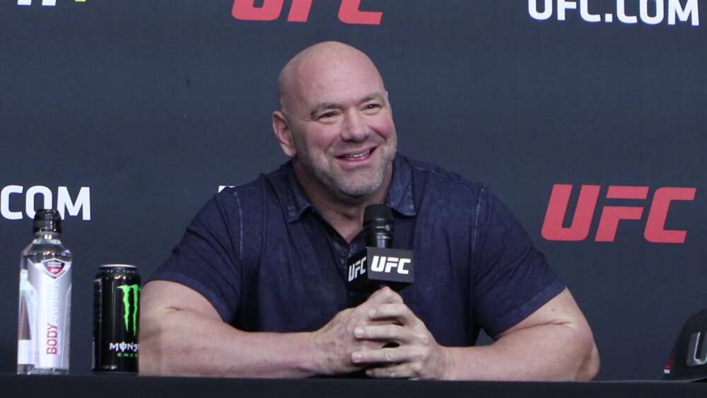 Dana White, UFC president, spots Nigerian boxing talent after showing exceptional skills in training