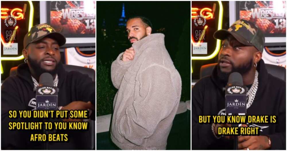 Photos of Drake and Davido Photos of Drake and Davido
