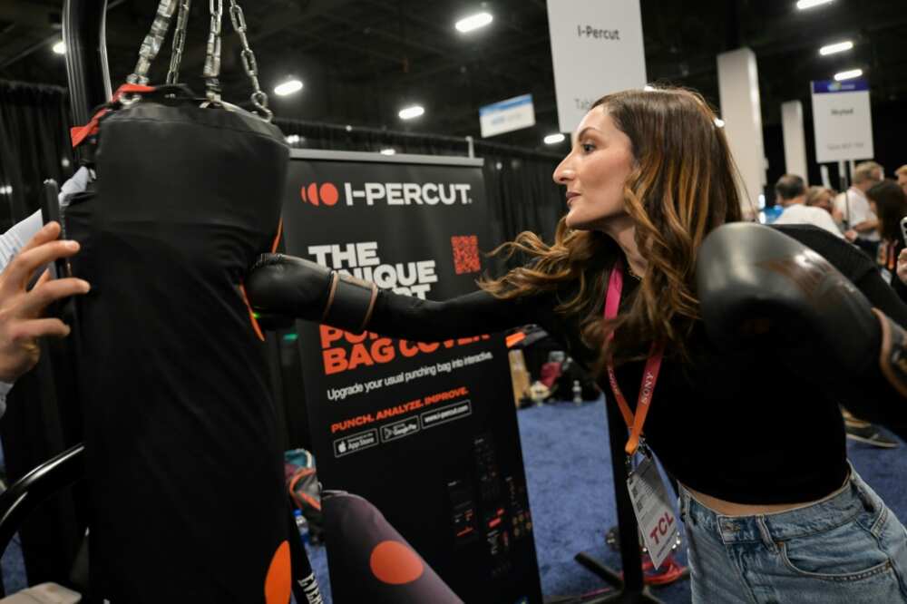 French company I-Percut has developed a smart punching bag to help amateurs and professionals train