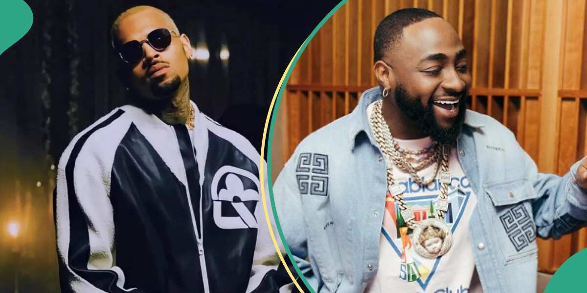 “True Spirit of Brotherhood”: Fans Go Gaga As Chris Brown Calls Davido on Stage to Perform His Song #ChrisBrown