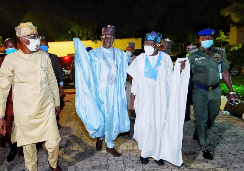 Babu rikici ko baraka a APC - Tinubu bayan karban bakuncin shugabannin kwamitin rikon kwarya