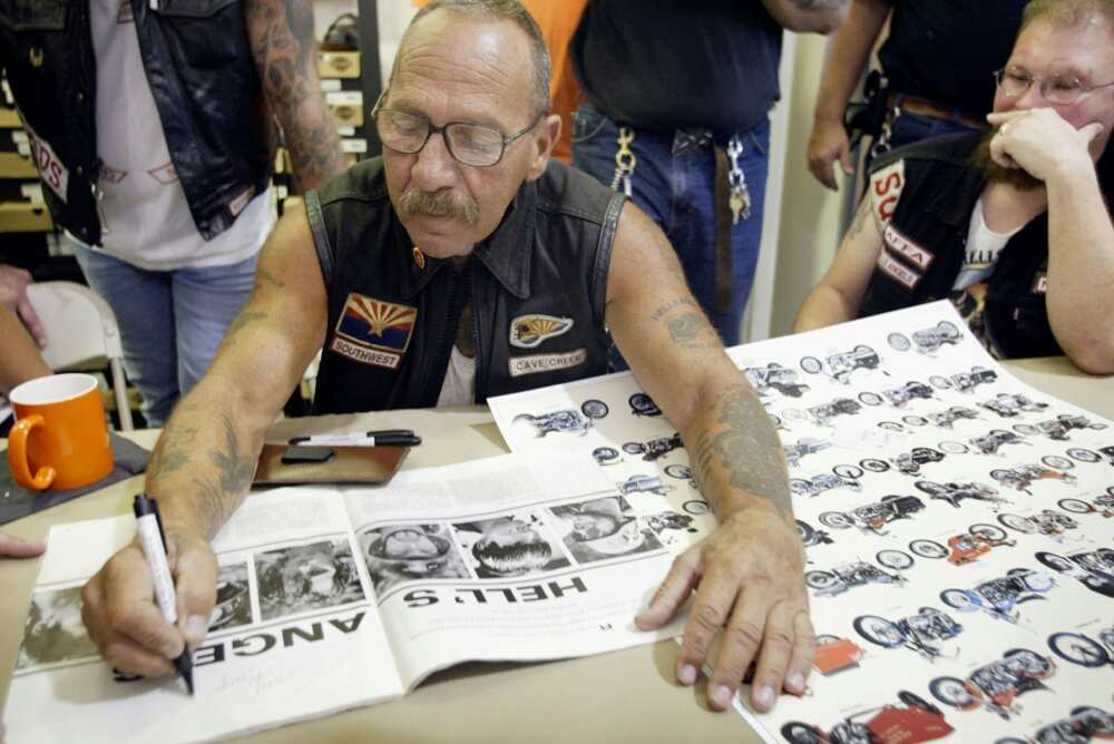 Sonny Barger, founder of the Hells Angels motorcycle club -- seen here in August 2003 -- passed away at the age of 83 after a brief battle with cancer.