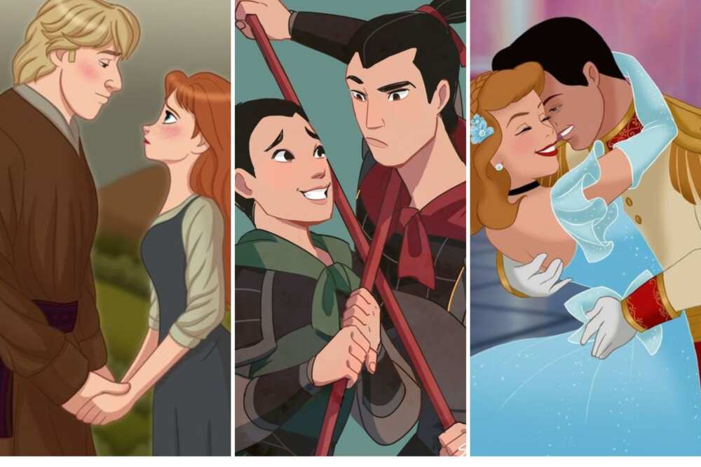 Disney movie couples